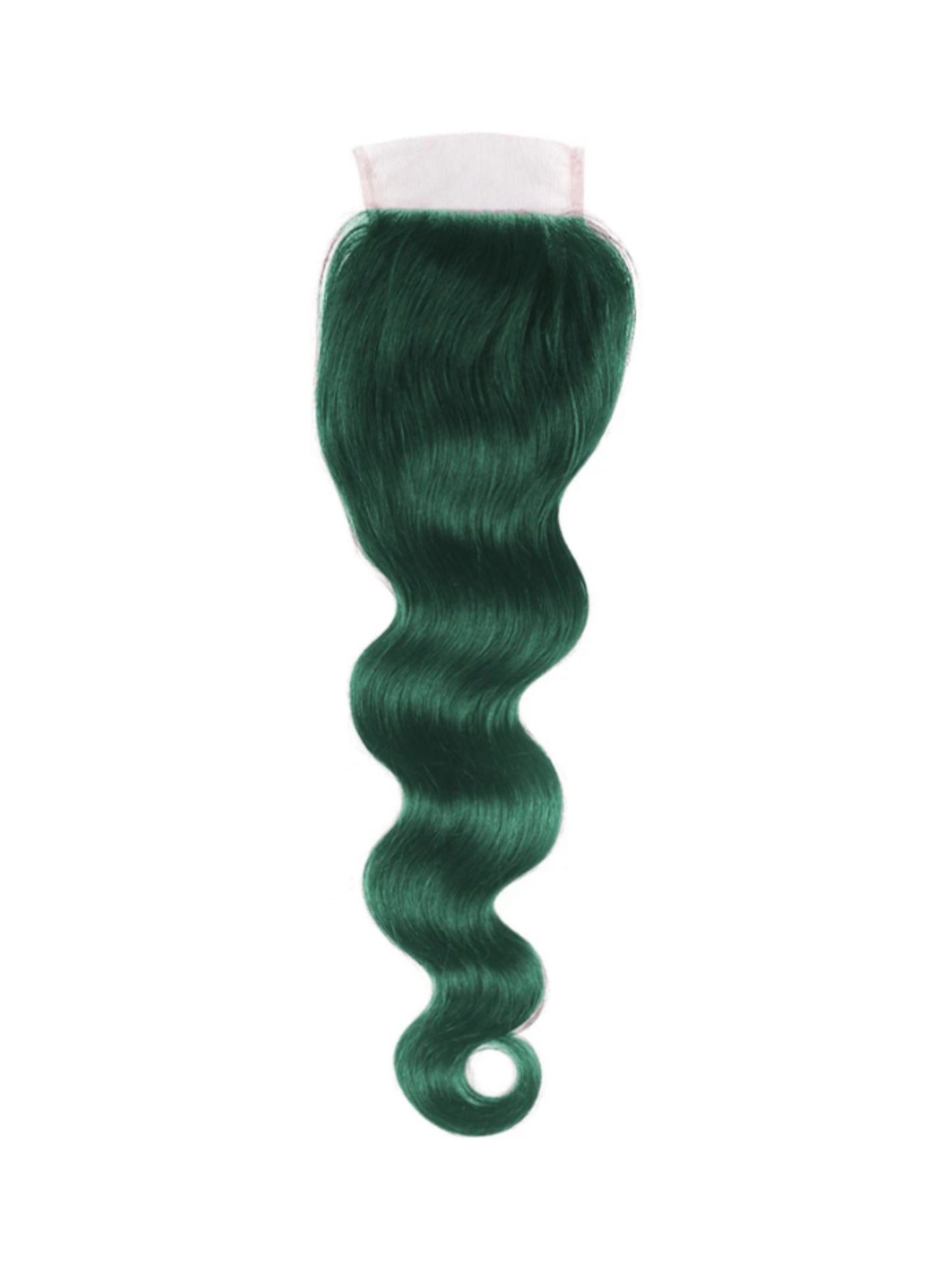 Emerald Green Transparent Lace Body Wave