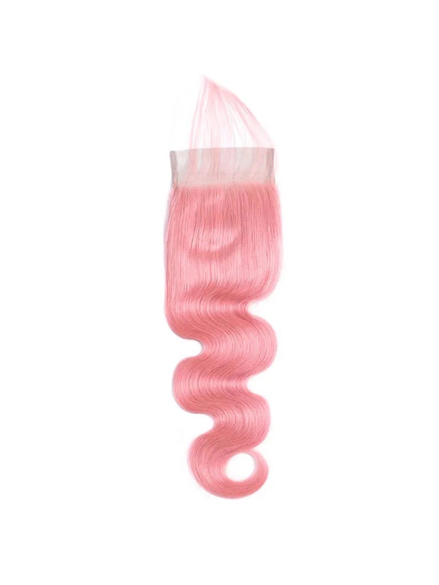 Sheer Lace Light Pink Bodywave