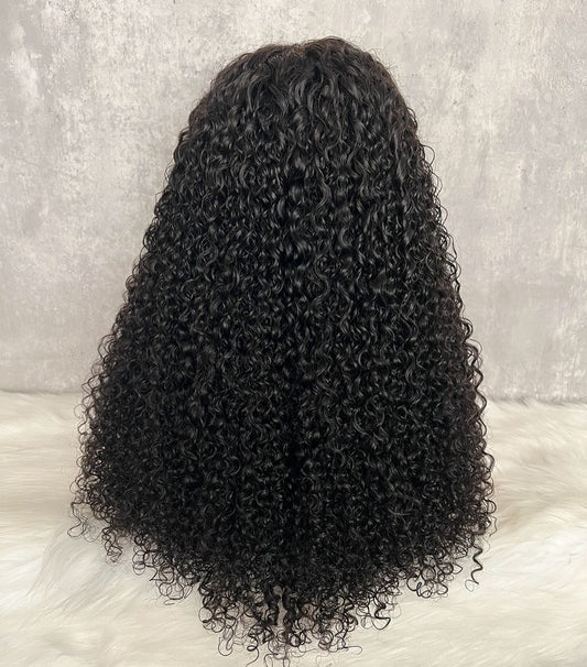 Perruque Pixie Curly Noire 22 Pouces