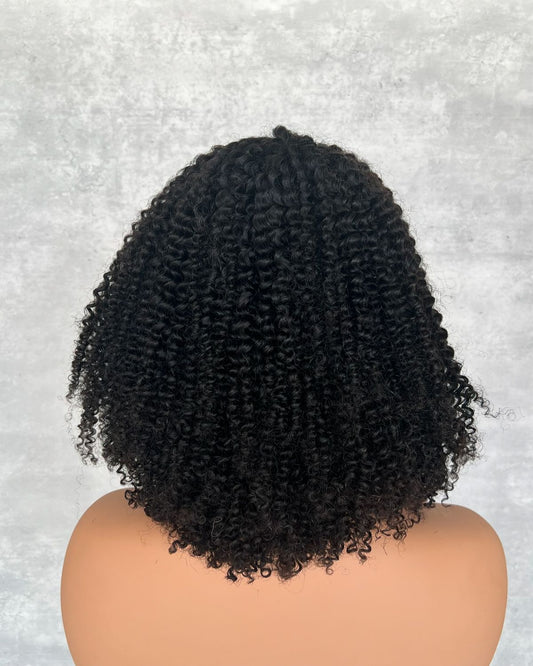 Perruque Bob Kinky Curly 14 Pouces