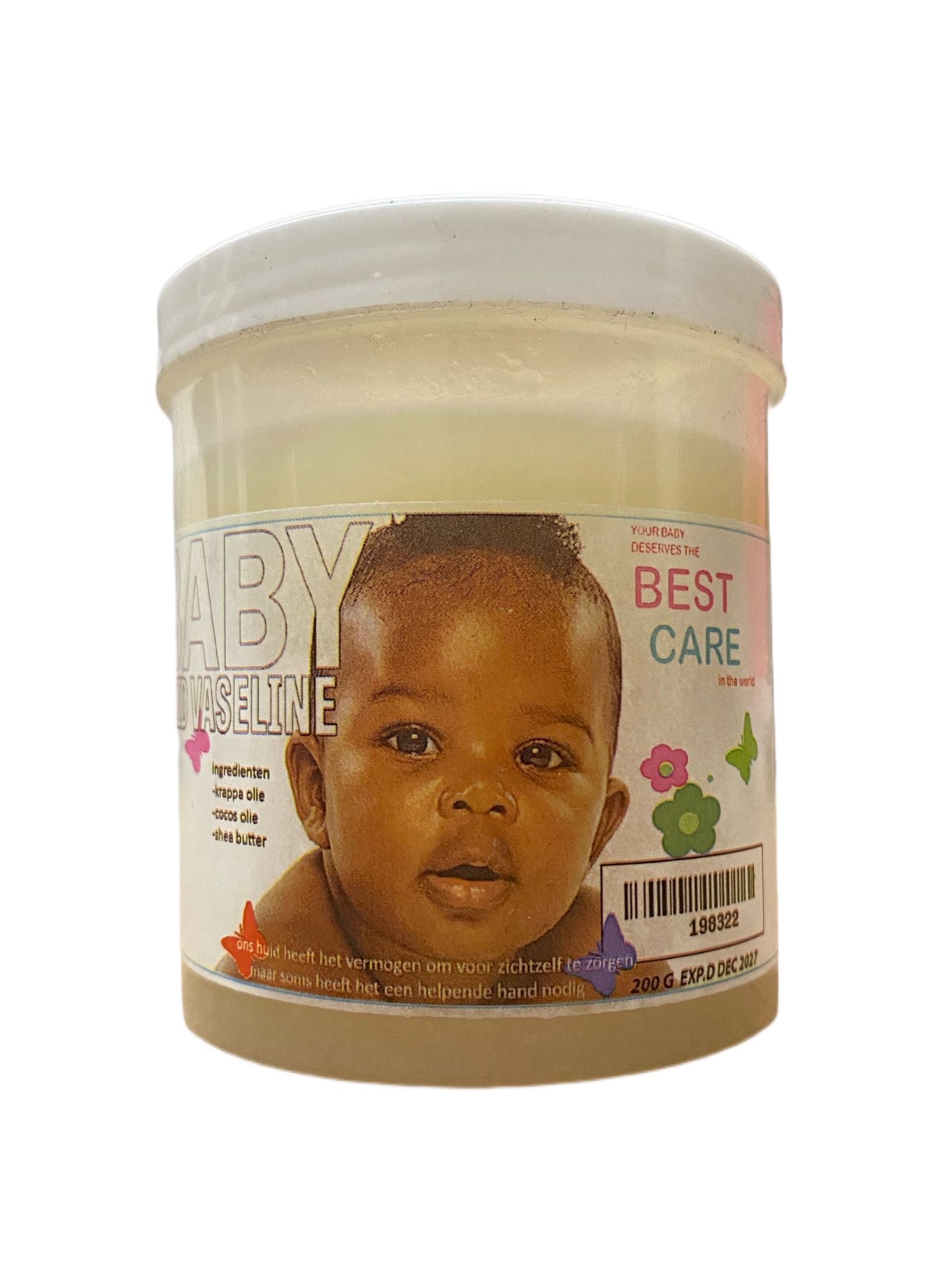 Vaseline pour la peau de bébé à base de Carapa