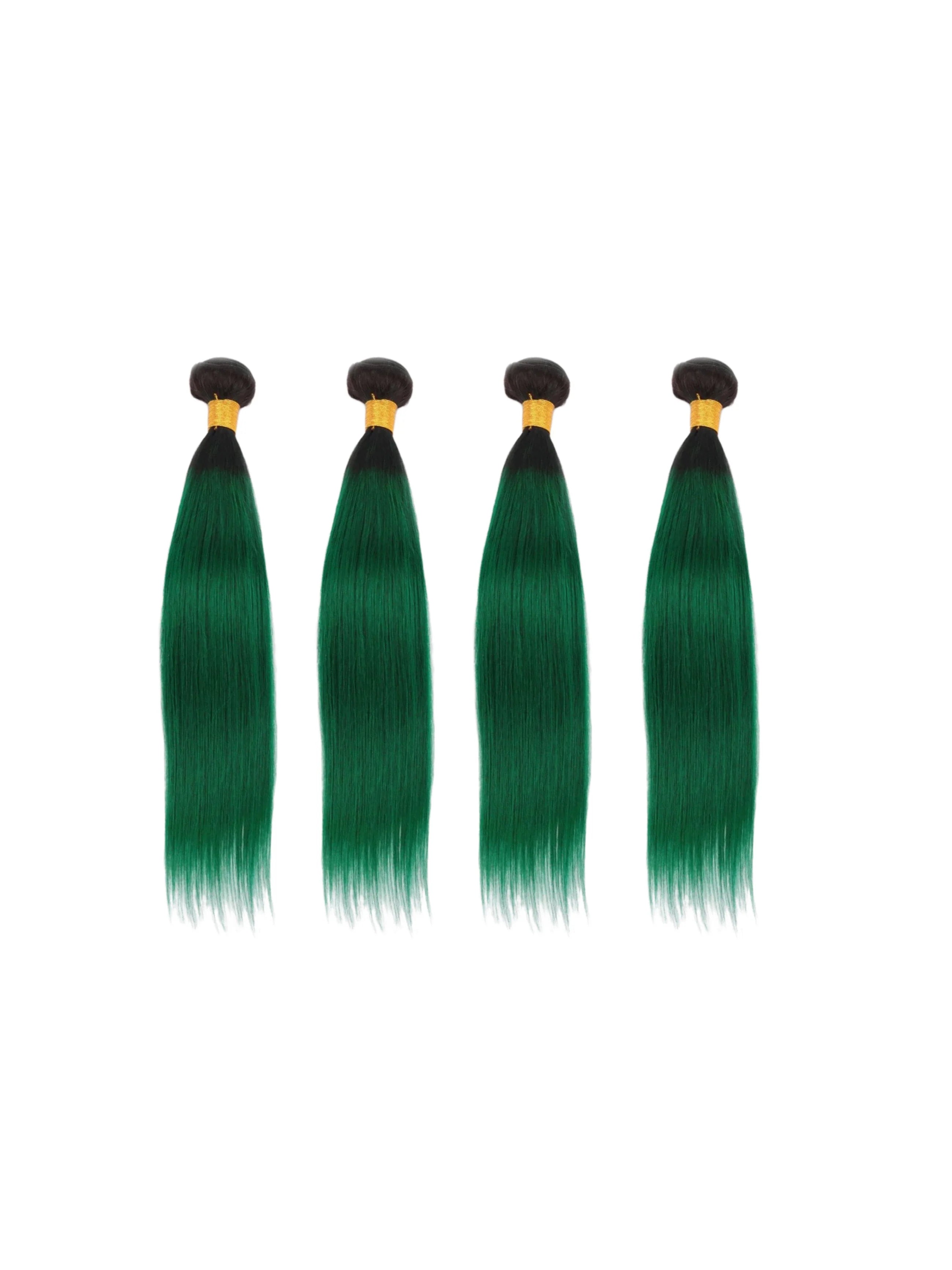 Tissage 1B/Vert Lisse