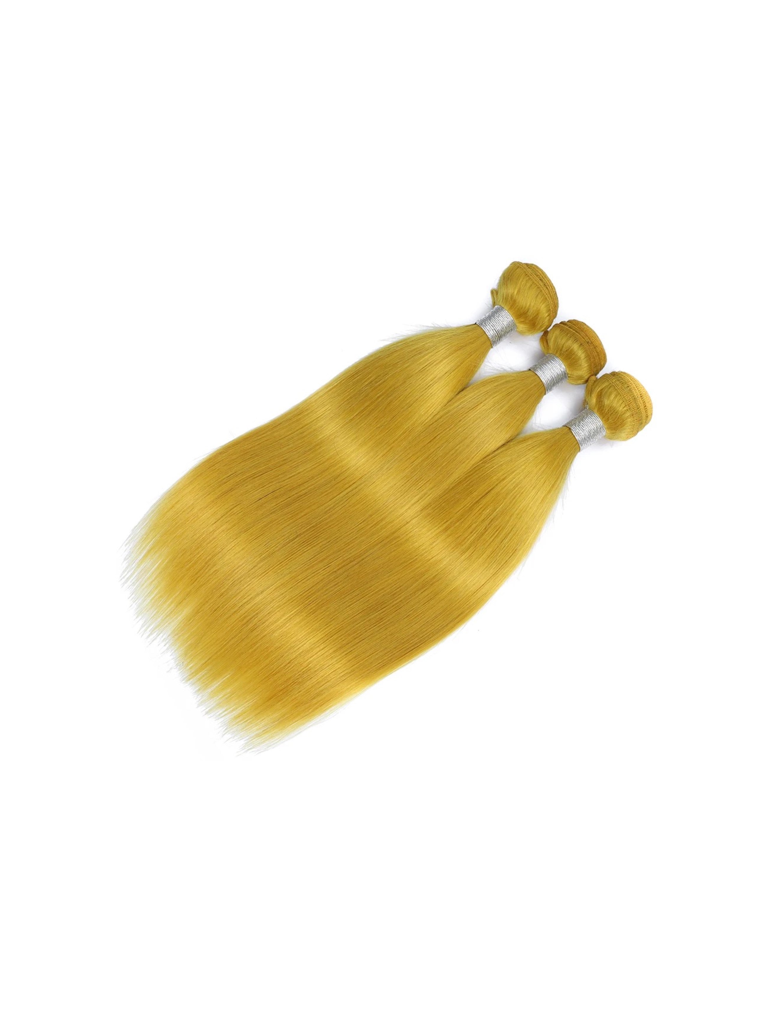 Tissage Jaune Lisse