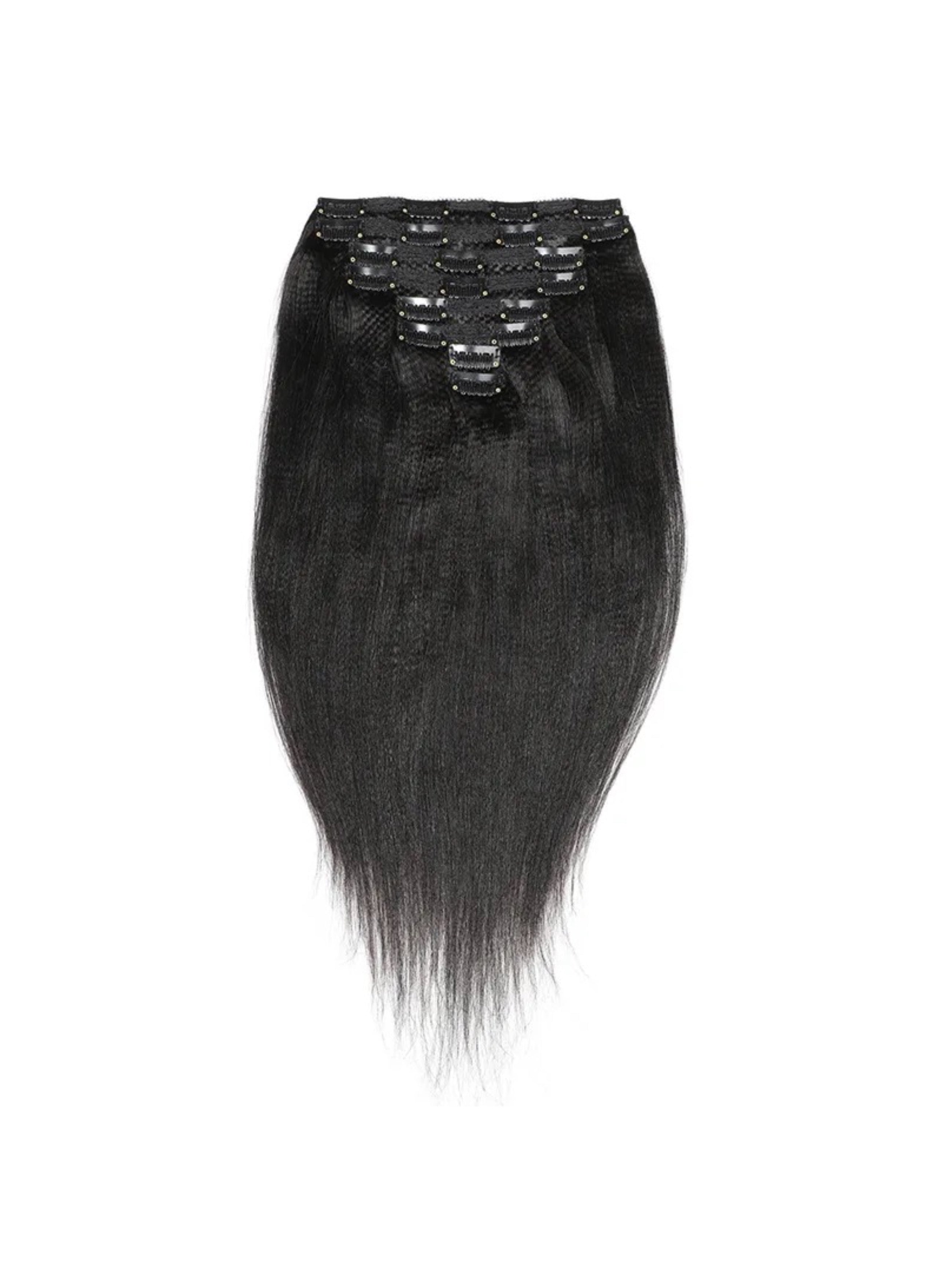 Clip Ins Yaki Straight Noir