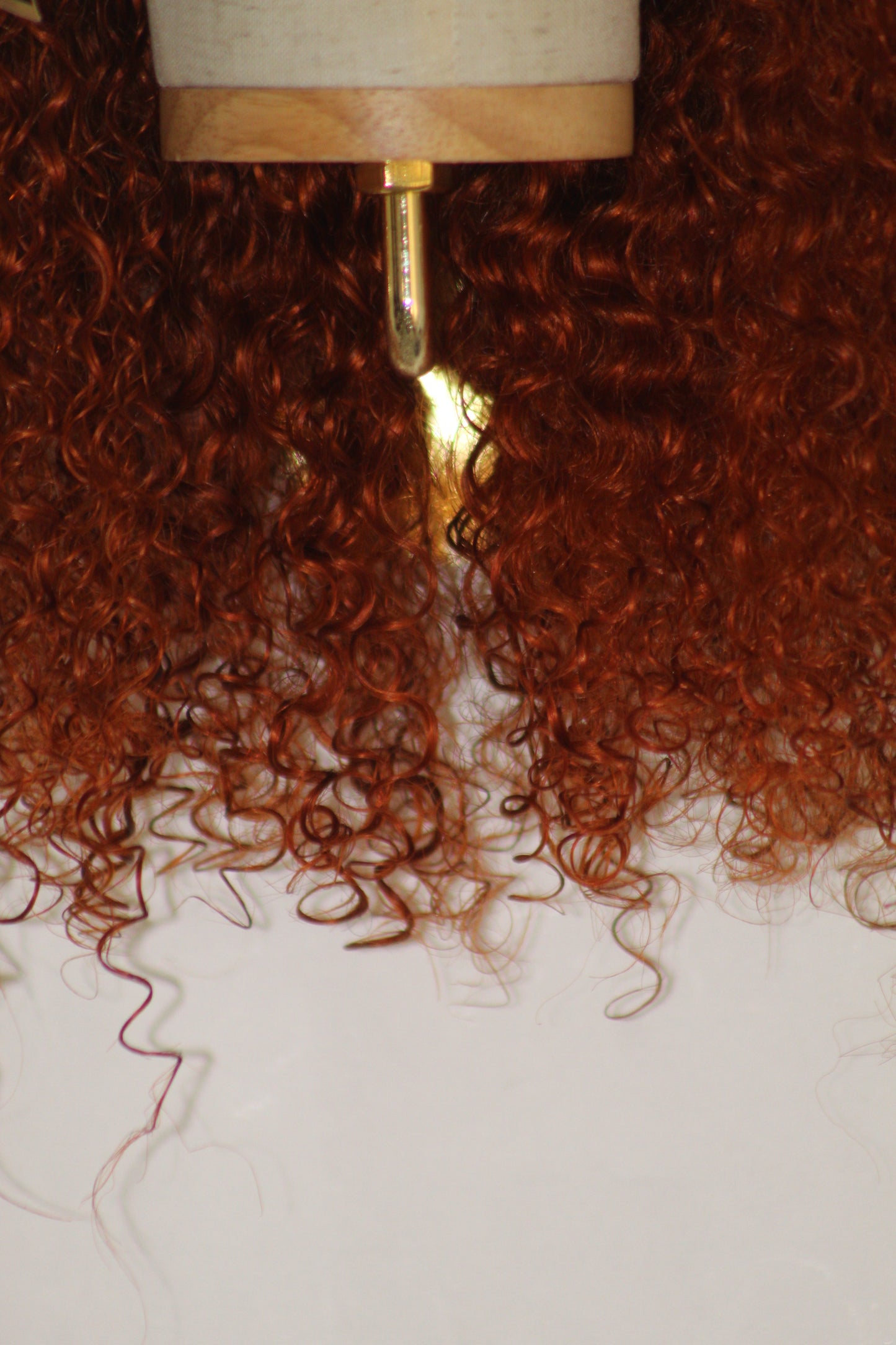 Perruque Burmese Curly Roux