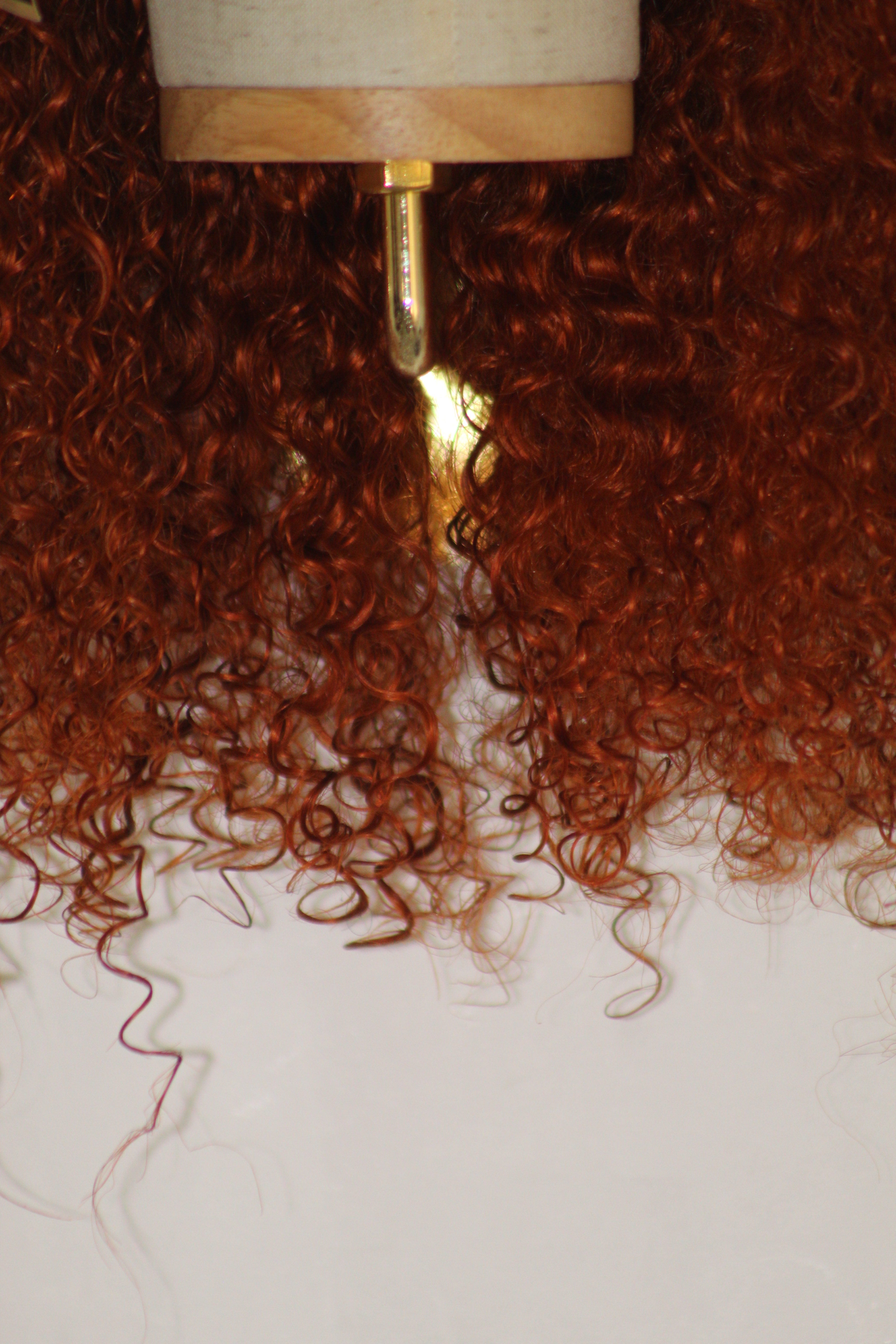 Perruque Burmese Curly Roux