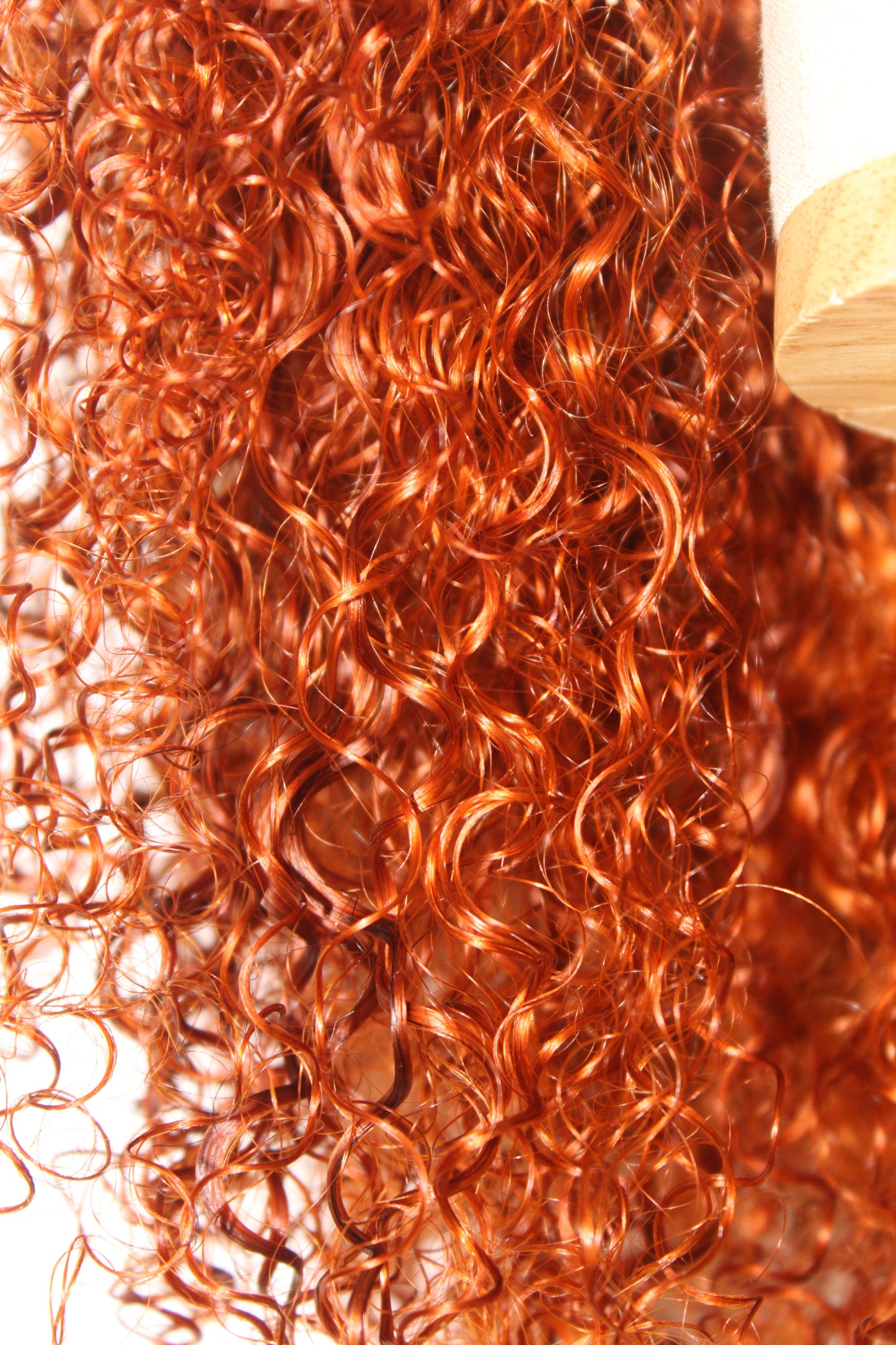 Perruque Burmese Curly Roux