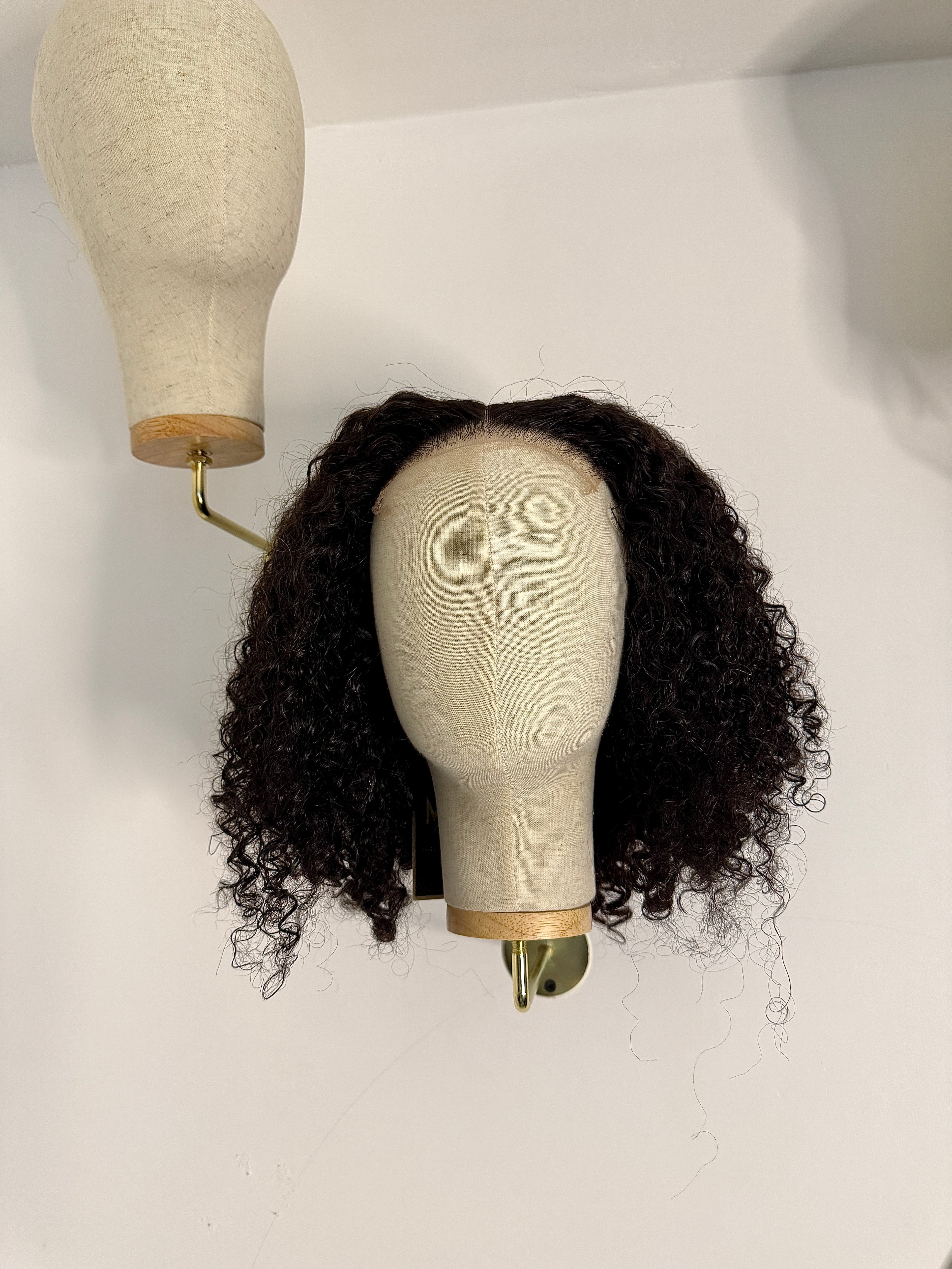 Perruque Kinky Curly Noir Naturel | Majogra Beauty