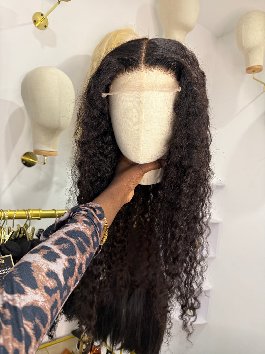 Perruque Deep Wave Noir Naturel | Majogra Beauty