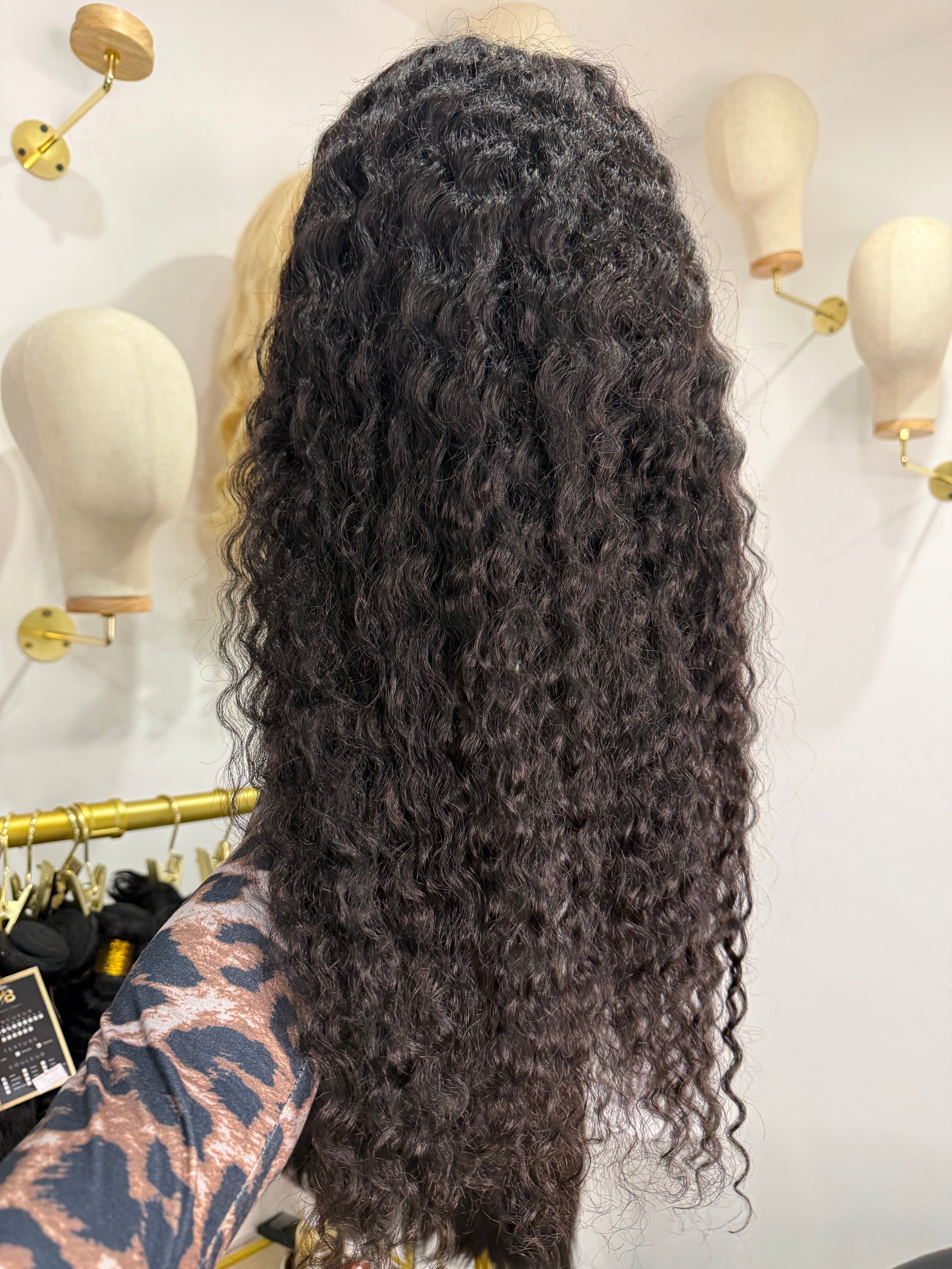 Perruque Deep Wave Noir Naturel | Majogra Beauty