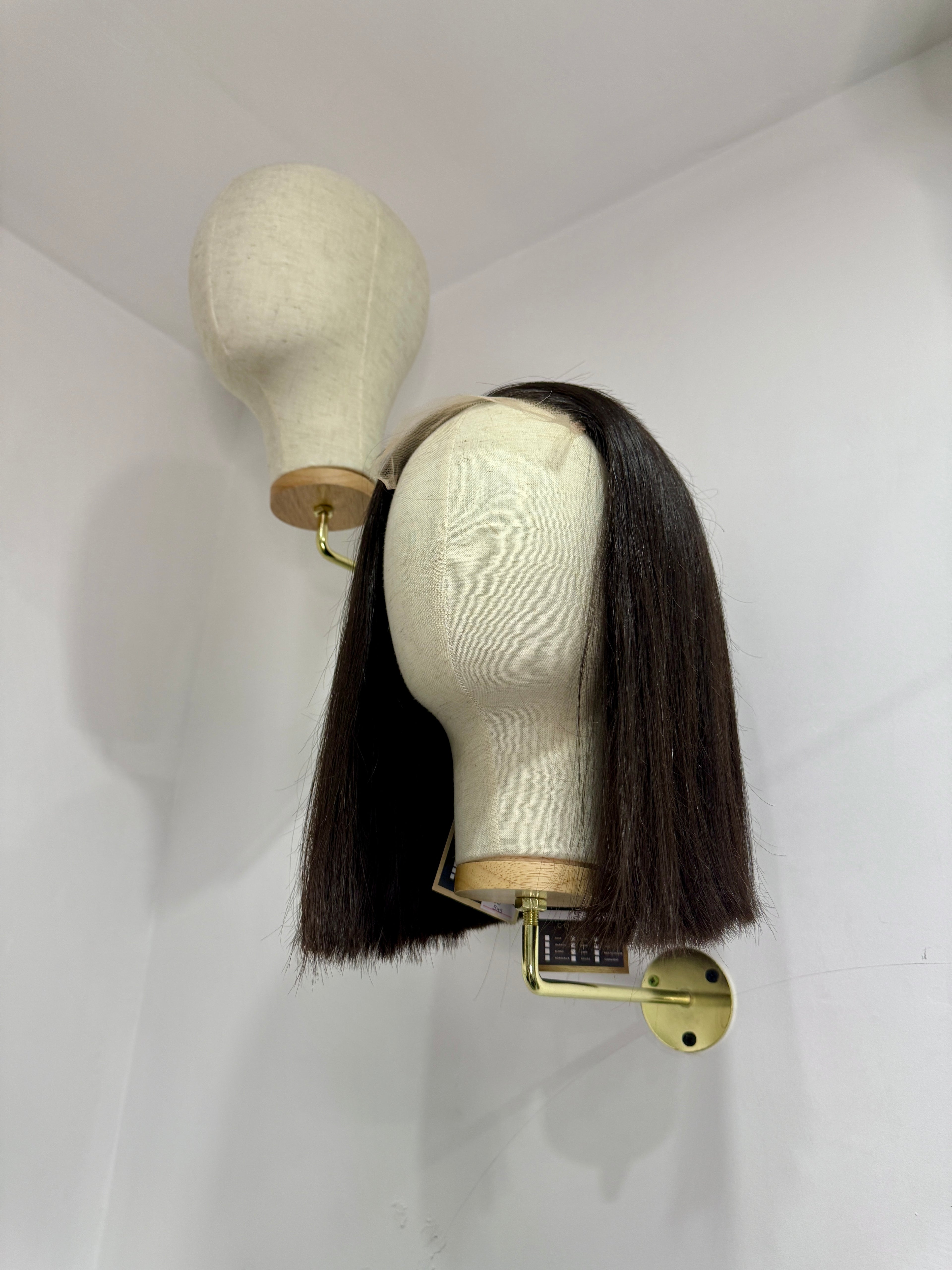 Perruque Bob Lisse Raw Hair Noir Naturel | Majogra Beauty