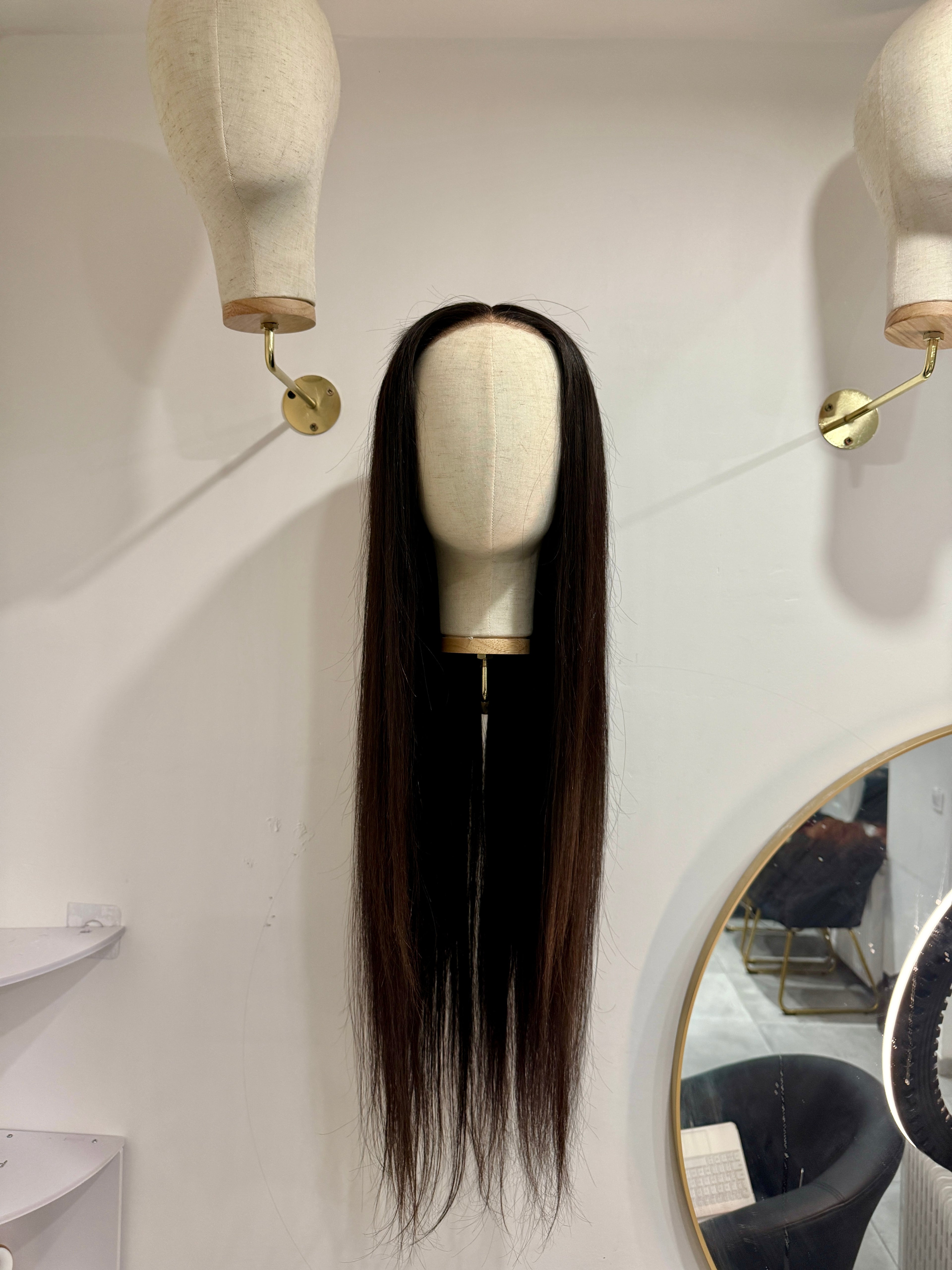 Perruque Lisse Noir Naturel | Majogra Beauty