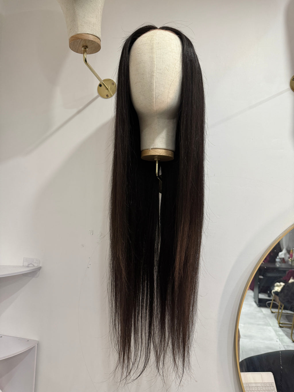 Perruque Lisse Noir Naturel | Majogra Beauty