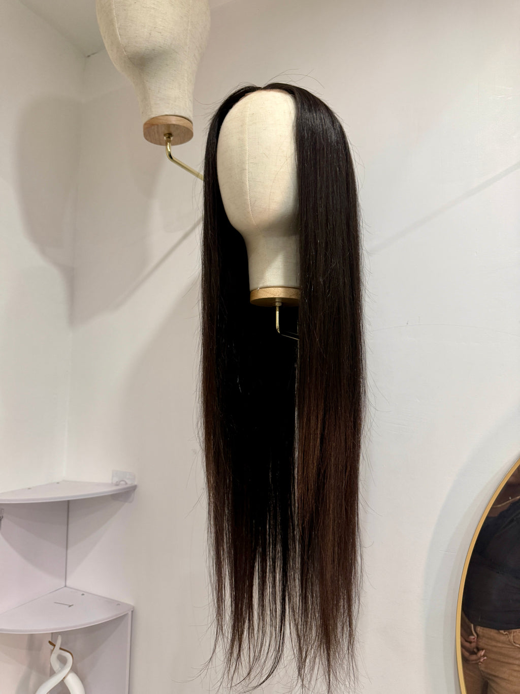 Perruque Lisse Noir Naturel | Majogra Beauty