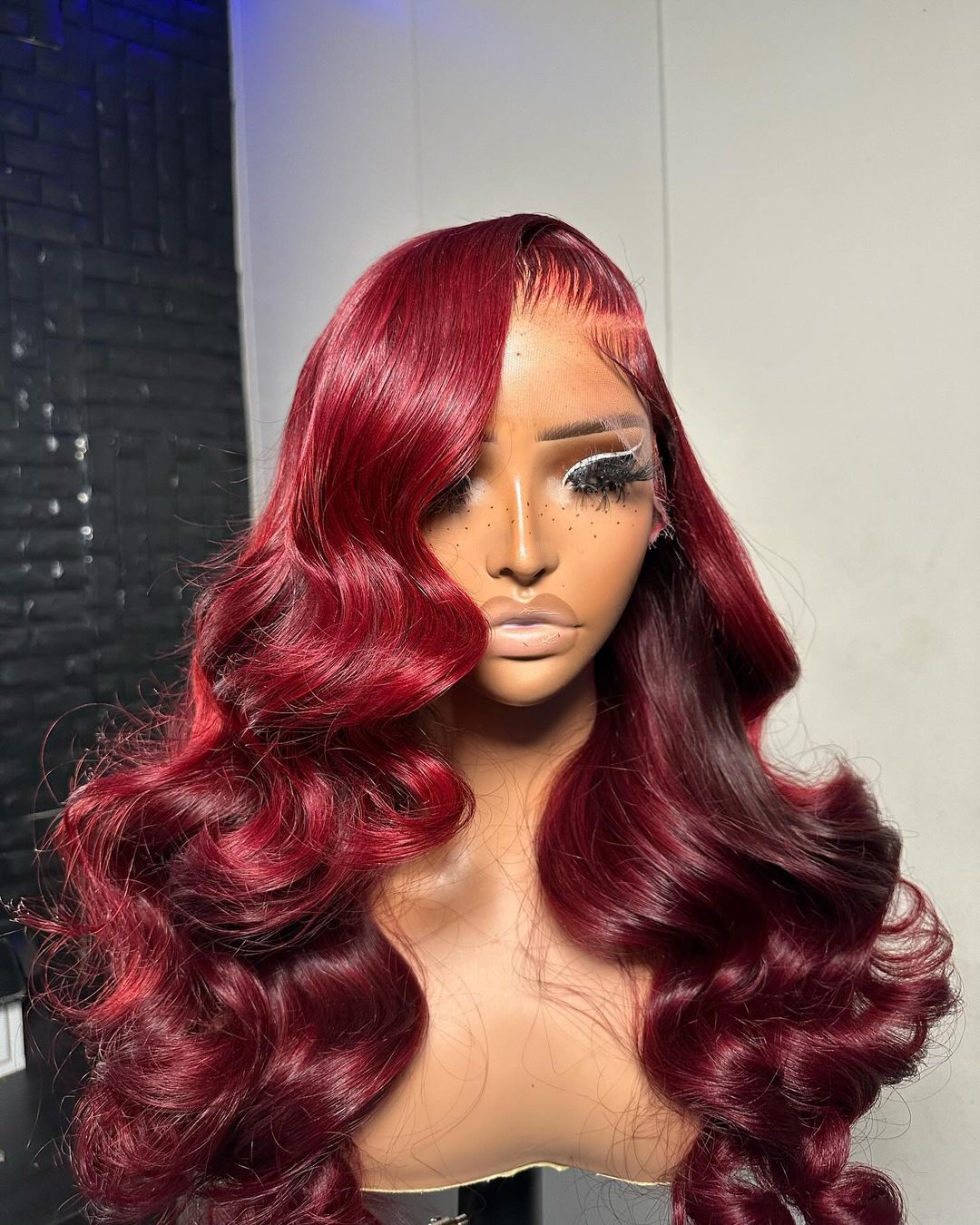 Perruque Body Wave Bordeaux