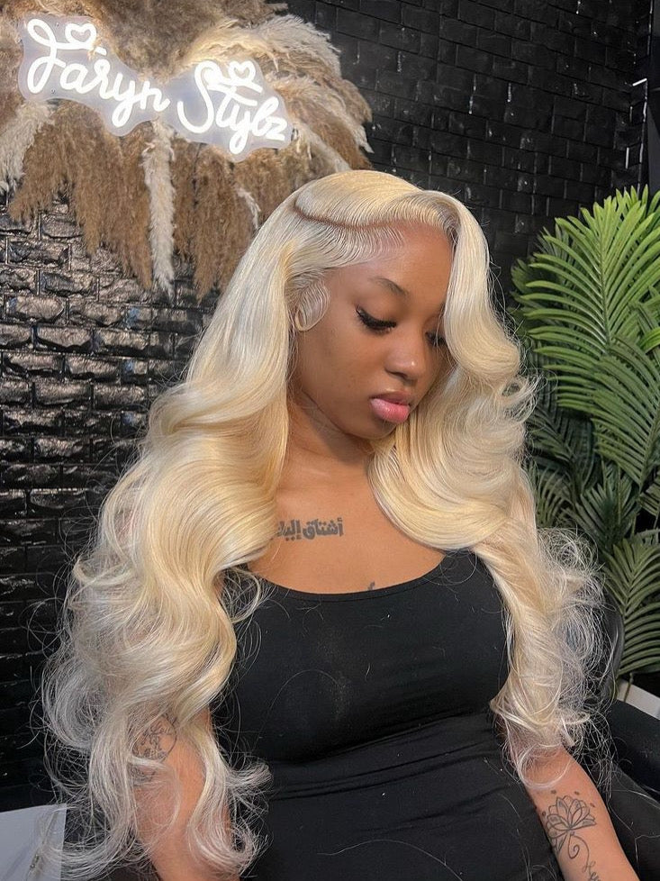 Perruque Body Wave Blonde