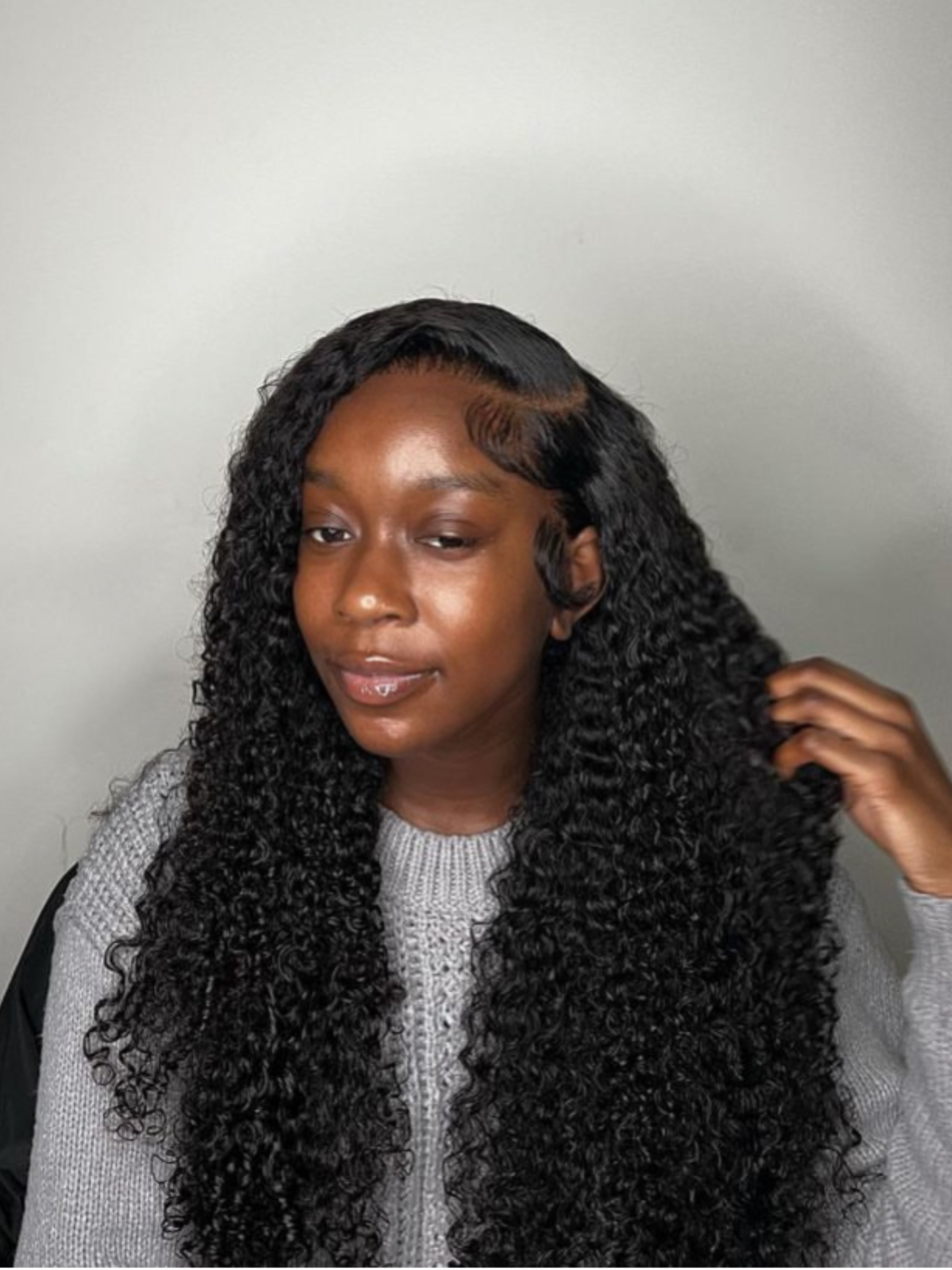 Perruque Burmese Curls Noire