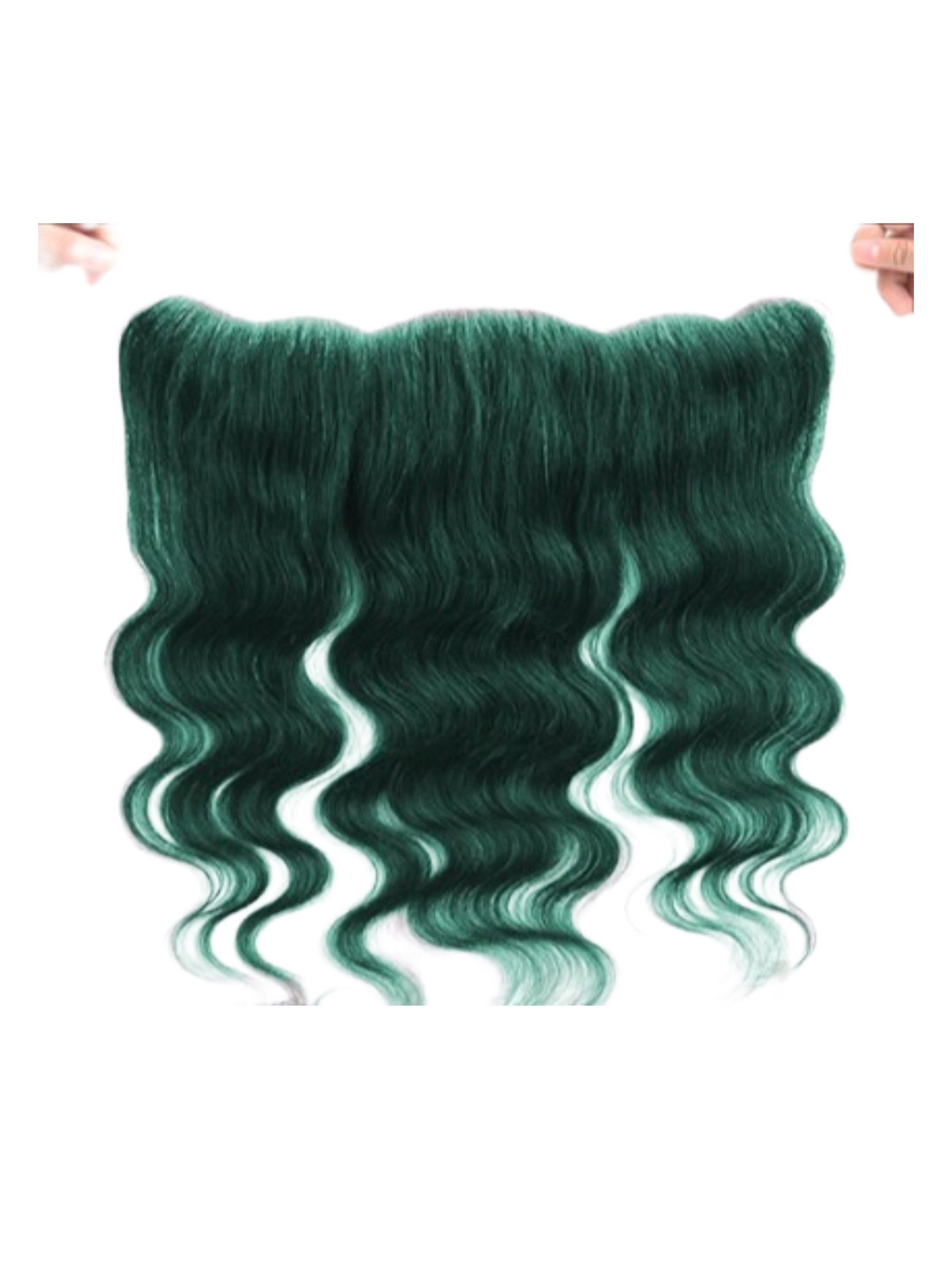 Dentelle Transparente Vert Emeraude Bodywave