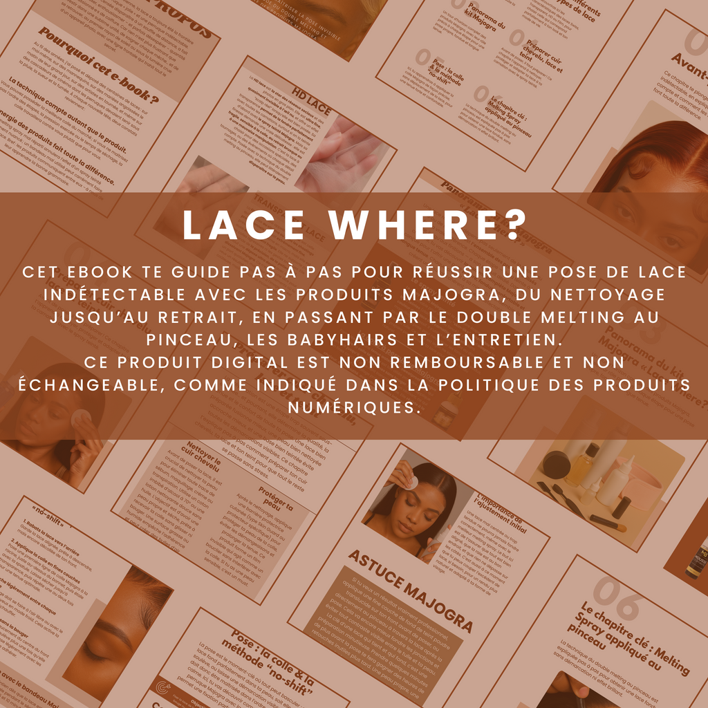 Guide Numérique « Lace Where? » – eBook